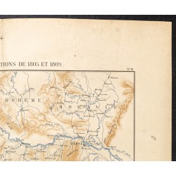 Gravure de 1888 - Campagne d'Autriche - 3