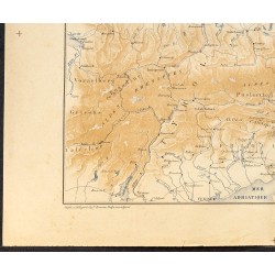 Gravure de 1888 - Campagne d'Autriche - 4