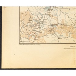 Gravure de 1886 - Campagnes de Napoléon en 1806, 1807 et 1813 - 4