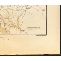 Gravure de 1886 - Campagnes de Napoléon en 1806, 1807 et 1813 - 5