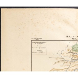 Gravure de 1886 - Bataille de Iéna et Auerstaedt - 2