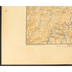 Gravure de 1886 - Défense du Tyrol en 1866 - 4