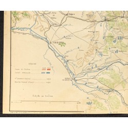 Gravure de 1887 - Guerre de 1870 dans l'est - 4