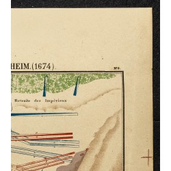 Gravure de 1886 - Bataille de Sintzheim - 3