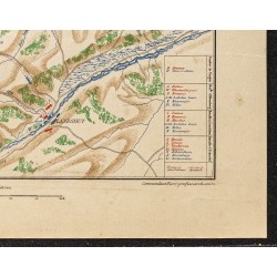 Gravure de 1887 - Batailles autour de Ratisbonne - 5