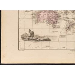 Gravure de 1884 - Océanie et Australie - 4