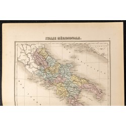 Gravure de 1884 - Italie méridionale - 2