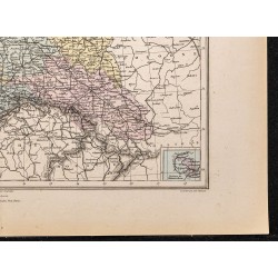 Gravure de 1884 - Empire d'Allemagne (Prusse) - 5