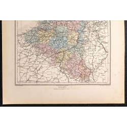 Gravure de 1884 - Hollande et Belgique - 3
