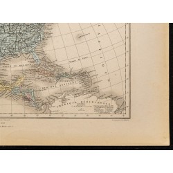 Gravure de 1884 - Amérique septentrionale - 5