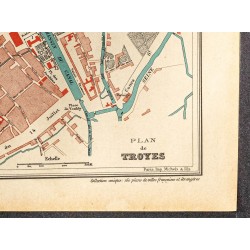 Gravure de 1896 - Plan de Troyes - 5
