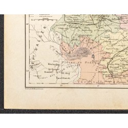 Gravure de 1896 - Carte du Département de Constantine - 4
