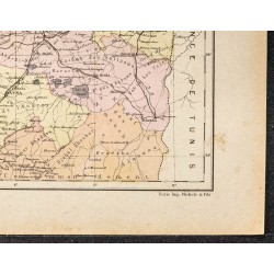 Gravure de 1896 - Carte du Département de Constantine - 5