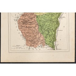 Gravure de 1896 - Département de l'Ardèche - 3