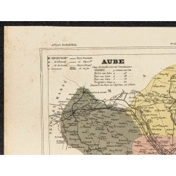 Gravure de 1896 - Département de l'Aube - 2