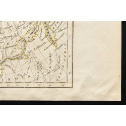 Gravure de 1843 - Carte de la Russie orientale - 5