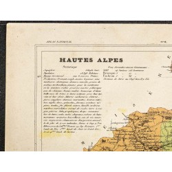Gravure de 1896 - Département des Hautes-Alpes - 2