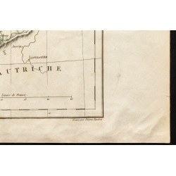 Gravure de 1843 - Carte du Royaume de Saxe - 5