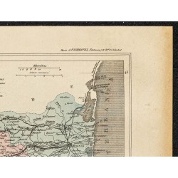 Gravure de 1896 - Département des Pyrénées orientales - 3