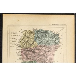 Gravure de 1896 - Département de l'Aisne - 2