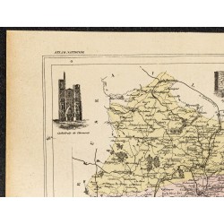 Gravure de 1896 - Département du Puy De Dôme - 2