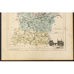 Gravure de 1896 - Département de la Mayenne - 3