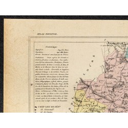 Gravure de 1896 - Département de l'Indre-et-Loire - 2