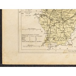 Gravure de 1896 - Département du Cantal - 4