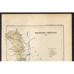 Gravure de 1896 - Département Meurthe-et-Moselle - 2
