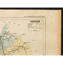 Gravure de 1896 - Département de la Savoie - 3