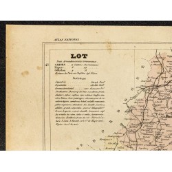 Gravure de 1896 - Département du Lot - 2