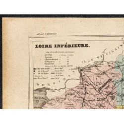 Gravure de 1896 - Département de la Loire-Atlantique - 2