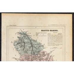 Gravure de 1896 - Département de la Haute-Marne - 2