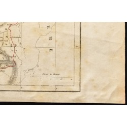 Gravure de 1843 - Carte du Royaume de Wurtemberg - 5