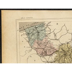 Gravure de 1896 - Département du Nord - 2