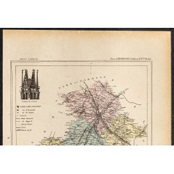Gravure de 1896 - Département de la Haute-Garonne - 2