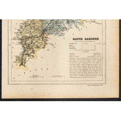 Gravure de 1896 - Département de la Haute-Garonne - 3