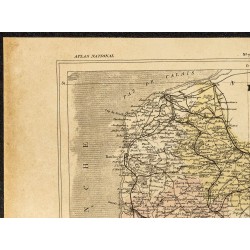 Gravure de 1896 - Département du Pas de Calais - 2