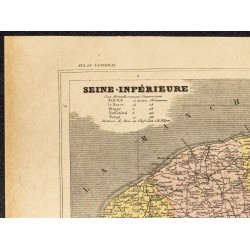 Gravure de 1896 - Département de la Seine-Maritime - 2