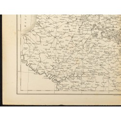 Gravure de 1881 - Nord de la France, Belgique et Luxembourg - 4