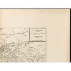 Gravure de 1881 - Carte de la bataille de Hohenlinden - 3