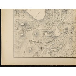 Gravure de 1881 - Bataille de Friedland - 4