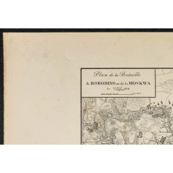 Gravure de 1881 - Bataille de la Moskova (1812) - 2