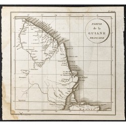 Gravure de 1798 - Guyane Française - 1