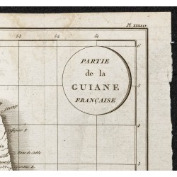 Gravure de 1798 - Guyane Française - 3