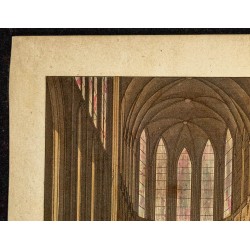Gravure de 1827 - Eglise Saint-Germain-l'Auxerrois - 2