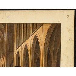Gravure de 1827 - Eglise Saint-Germain-l'Auxerrois - 3