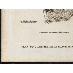 Gravure de Quartier de la place Maubert - 4