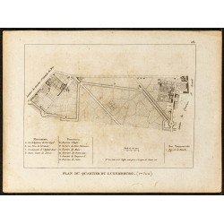 Gravure de Quartier du Luxembourg - 1