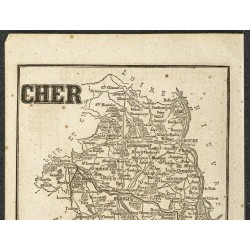 Gravure de 1865 - Cher et Charente-Maritime - 3